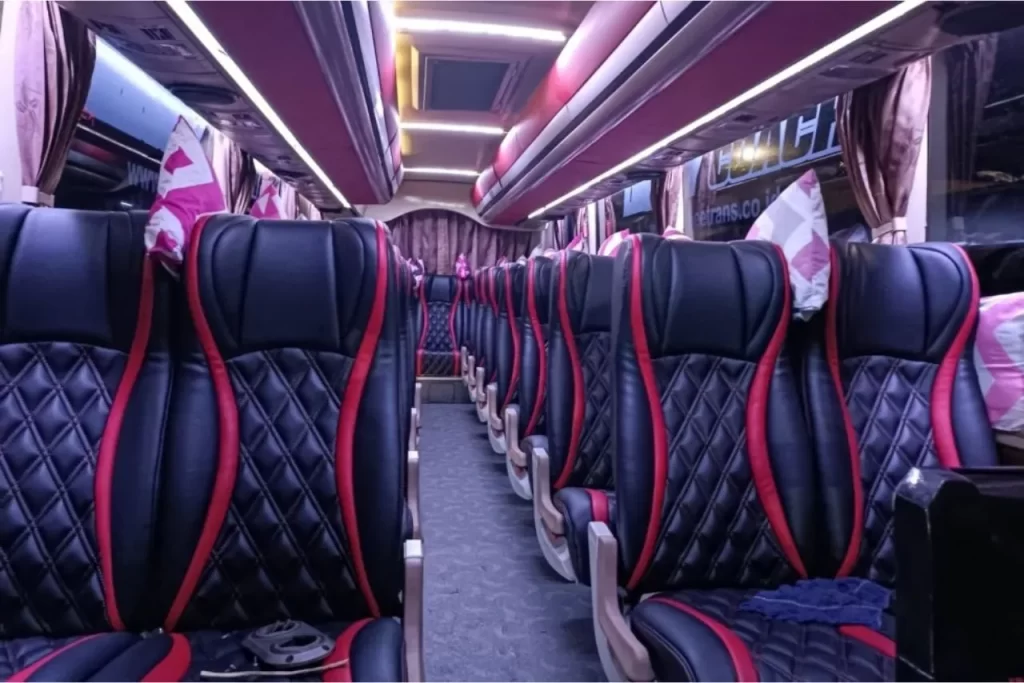harga sewa bus medium
