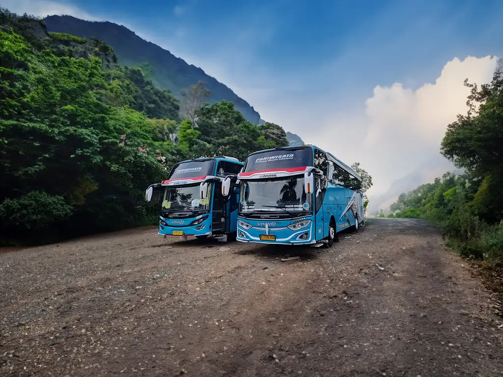 sewa bus pariwisata ke Tajur